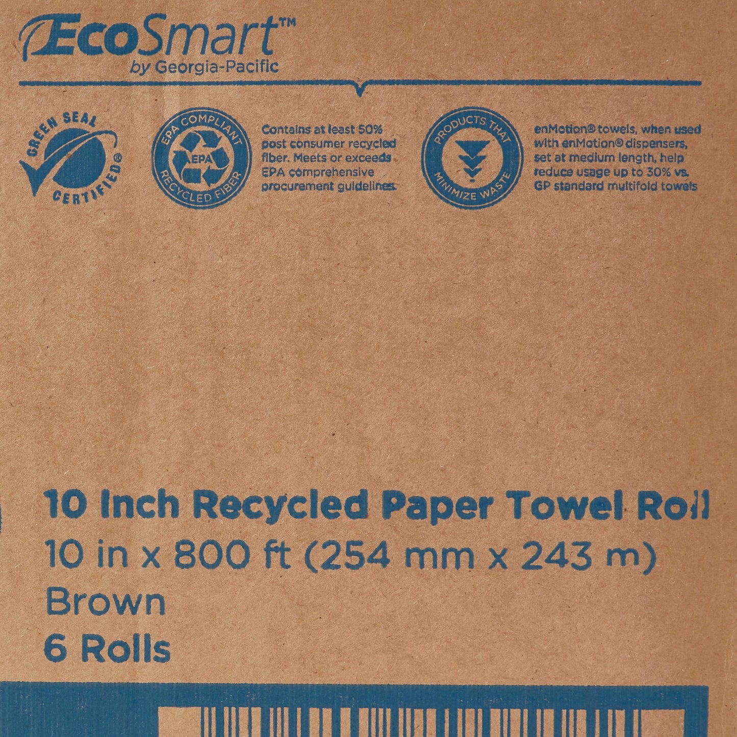 TOWEL, PAPER ENMOTION TOUCHLESS BRN ( Case of 6 rolls
