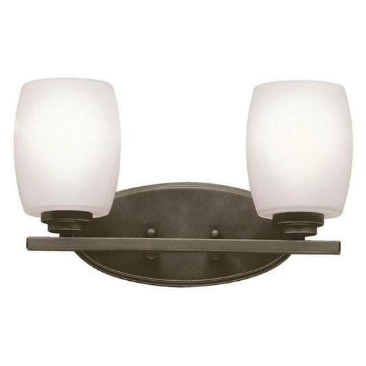 Eileen 2-Light 14′′ Bathroom Vanity Light in Olde Bronze