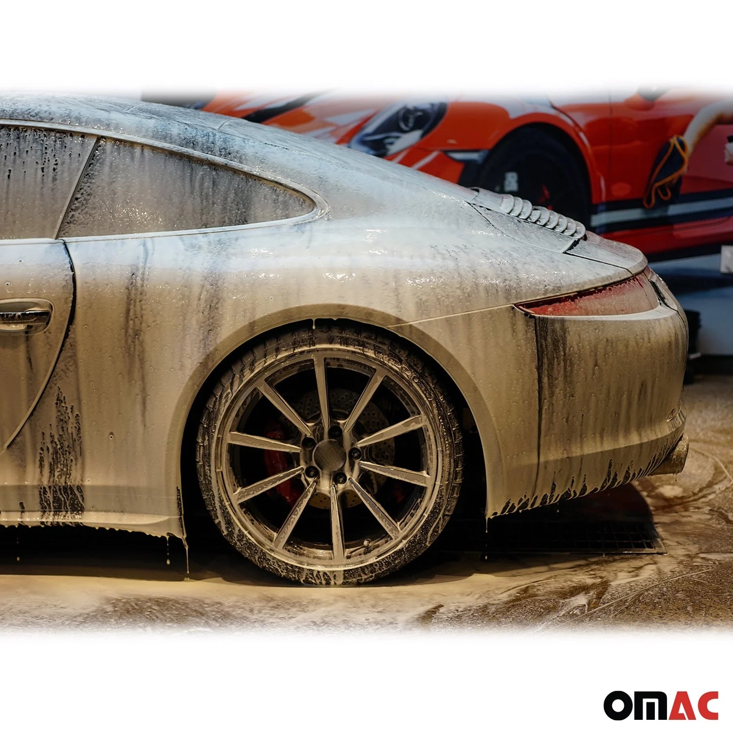 OMAC Supreme Auto Bath Car Wash Shampoo Foam Soap Car Wax Cleaning Snow Cannon Bottle