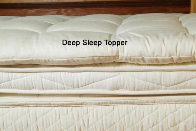 Holy Lamb Organics Certified Organic Cotton & Eco Wool Ultimate Wool Mattress Toppers