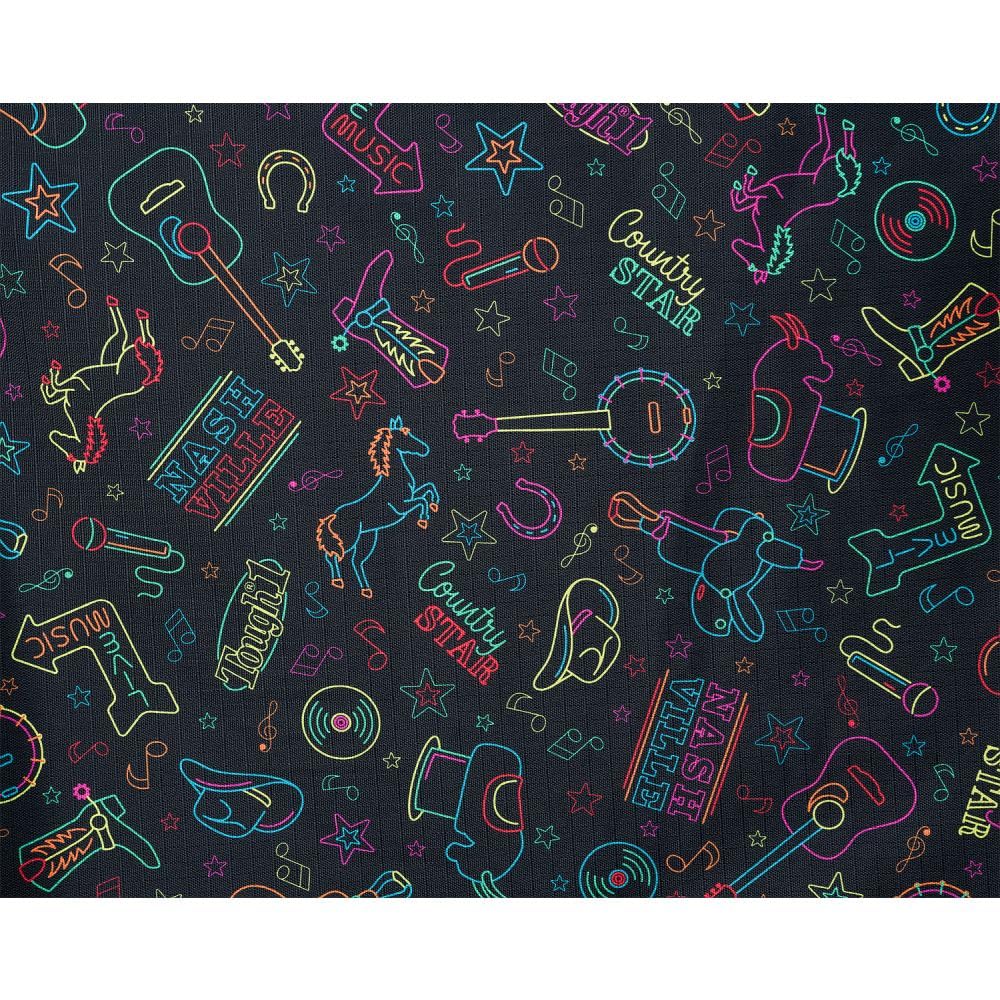 Tough1 1200D Nashville Nights Turnout Blanket with Snuggit 78"