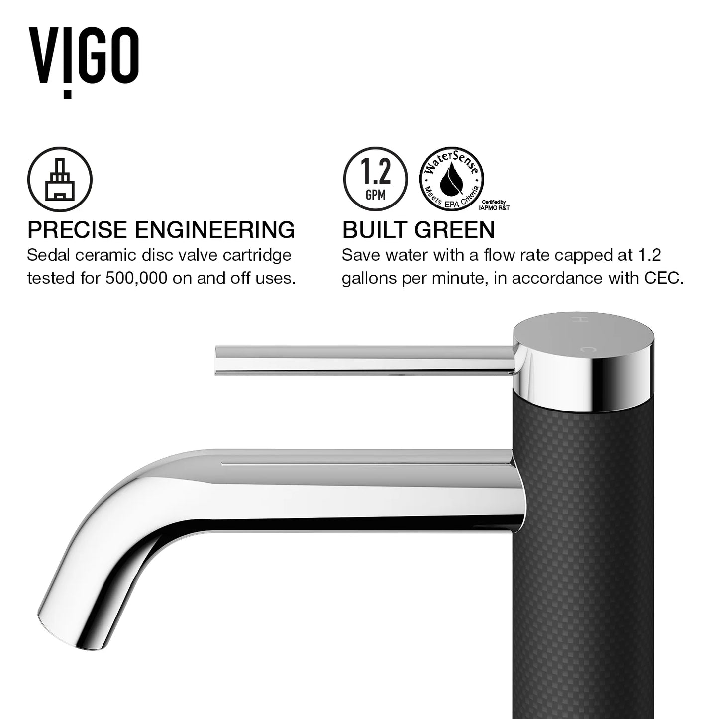 VIGO Lexington Single Handle Single-Hole Bathroom Vessel Faucet in Brushed Nickel