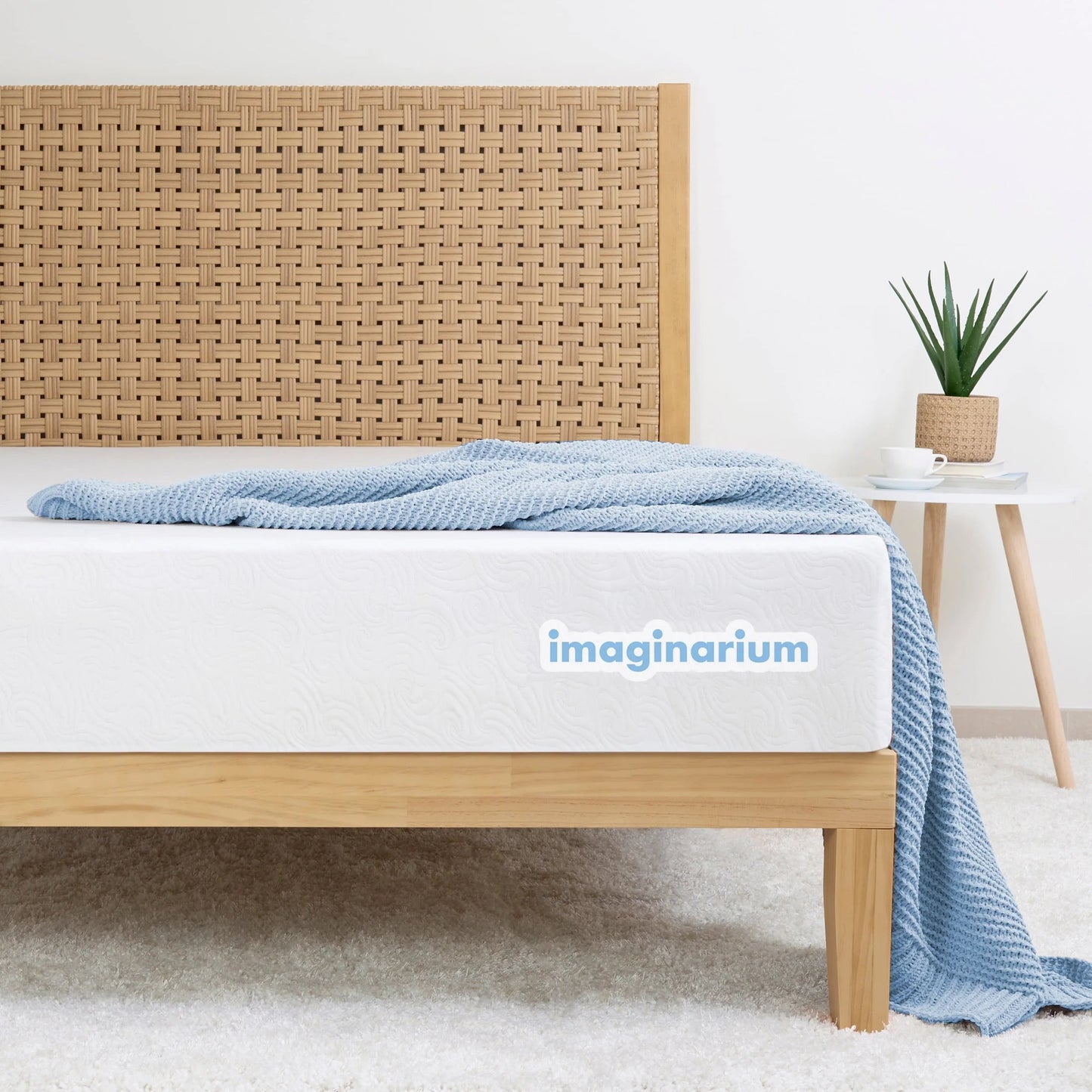 Imaginarium 10" Hybrid of Memory Foam and Coils Mattress with Antimicrobial Treated Cover, King