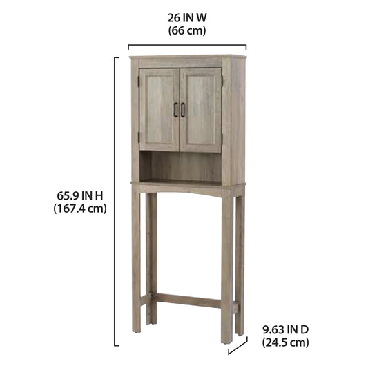 Better Homes & Gardens Gray 26" W over the Toilet Bathroom Space Saver