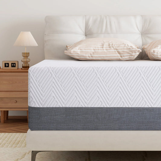 King Mattress Madinog 12" Memory Foam Mattress More Breathable, King Bed Mattress
