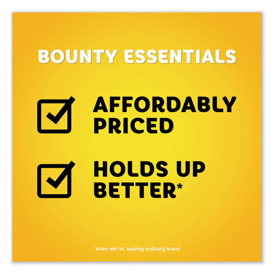 Bounty 74657 Essentials Paper Towels - 40 Sheets Per Roll - 30 Rolls Per Carton