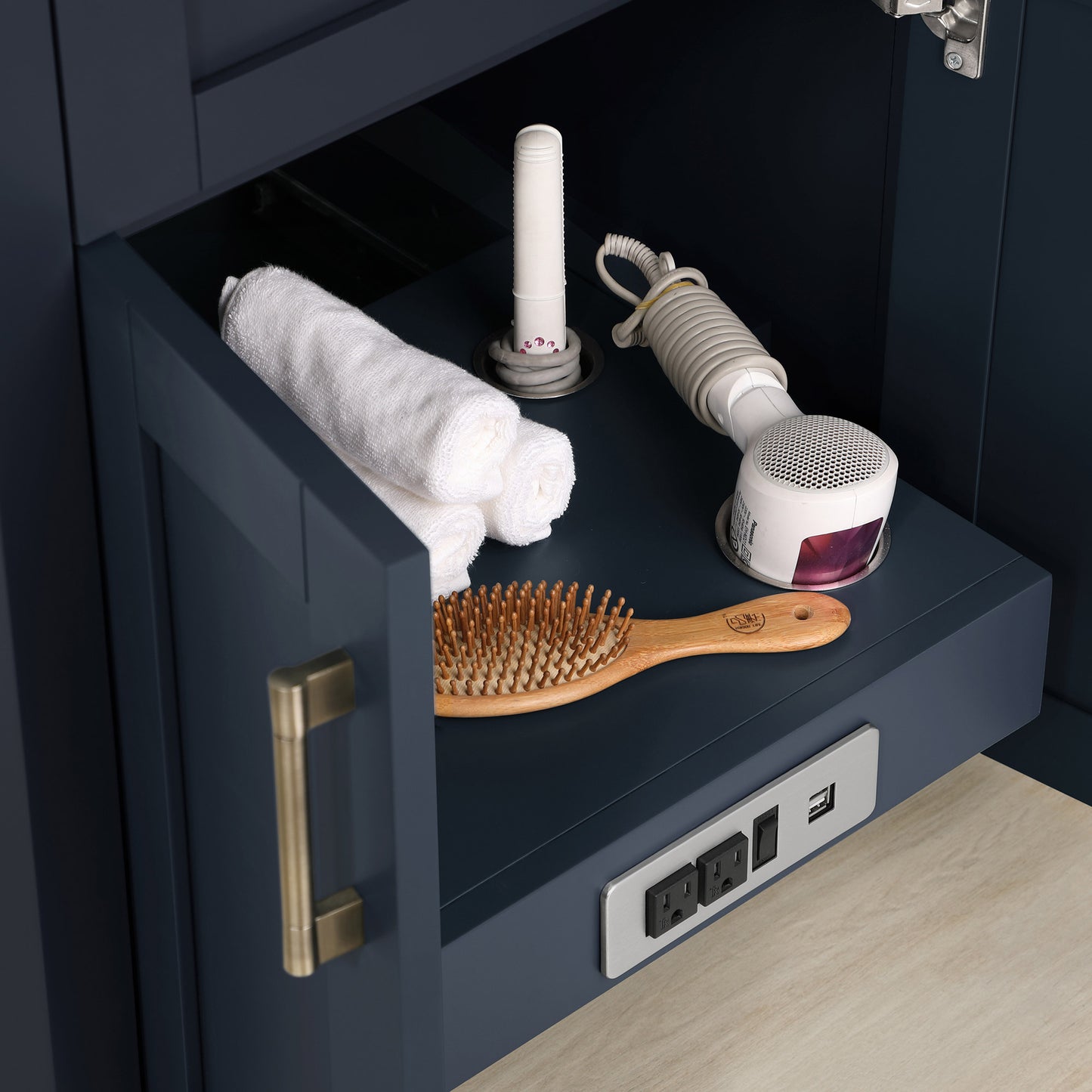 OVE Decors Lakeview Bath Vanity in Blue