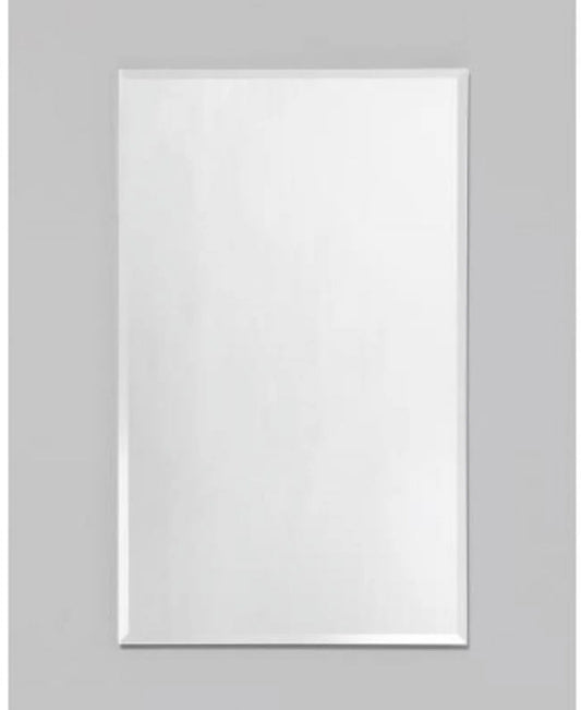 Robern Rc1626d4fb1 R3 16" X 26" X 4" Beveled Single Door Medicine Cabinet - Silver