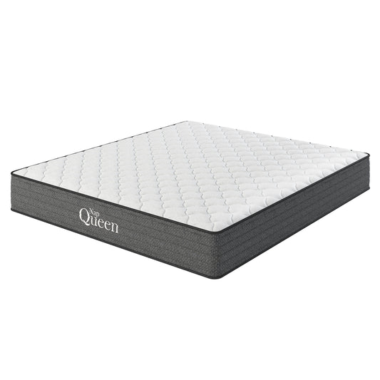 NapQueen Victoria 10" Medium Firm, Hybrid of Cooling Gel Infused Memory Foam and Pocket Spring Mattress, Queen Size