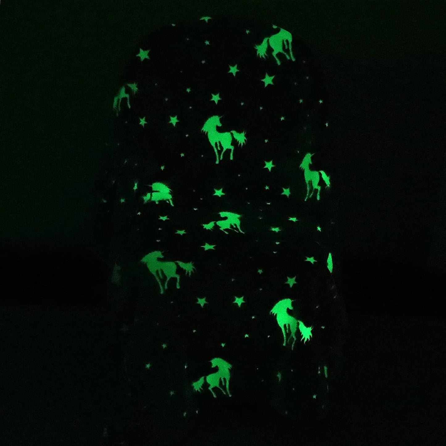 Unicorn Blanket for Girls, Glow in Dark Throw Blanket Lighted, Flannel Furry Fleece Blanket, Christmas Gifts for Kids Ages 3+ Years Old, 60in x 50in