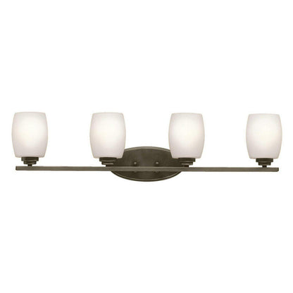 Eileen 4-Light 34′′ Bathroom Vanity Light in Brushed Nickel