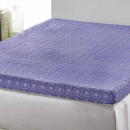 Loftworks 4 inch Supreme Memory Foam Mattress Topper with Medium Firm Support & 5 Zone Design 58x78x4