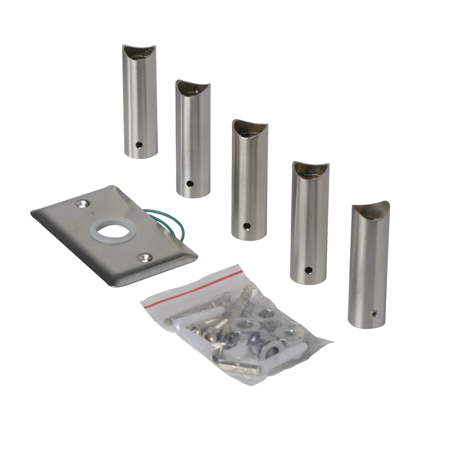 See All 5-Bar Stainless Steel Electric Towel Warmer Wall Mounted Hardwired/Softwired Combo in Polished finish