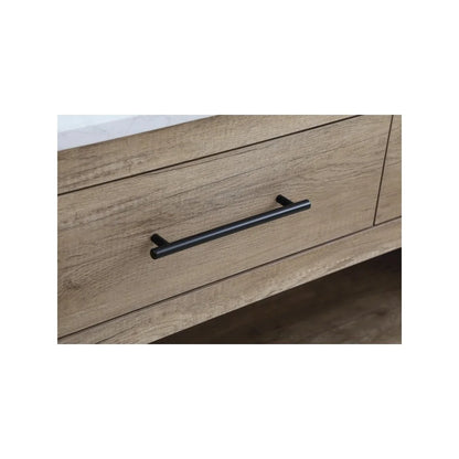 Elegant Kitchen and Bath 42 inch Kitchen Island in Natural Oak