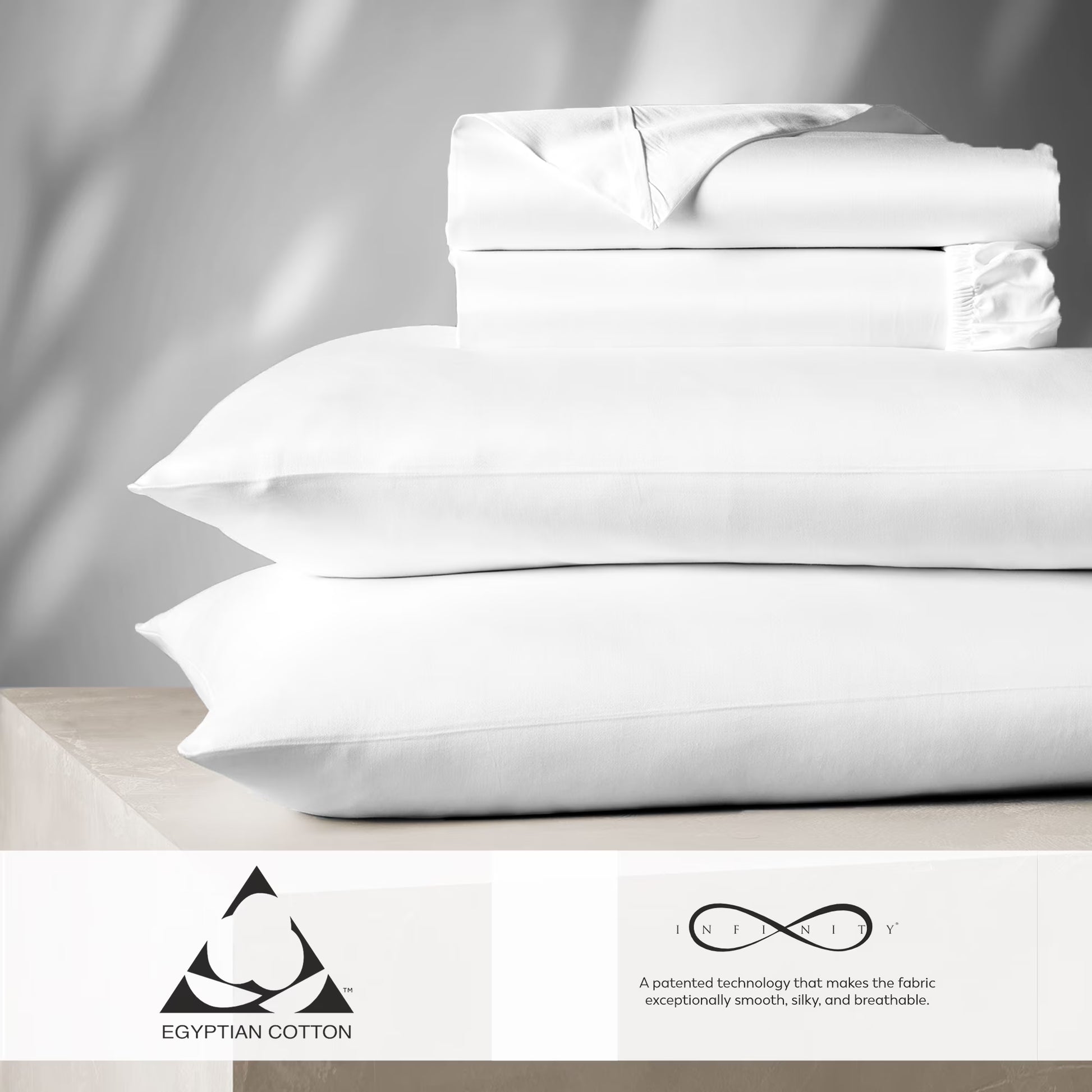 Aireolux 100% Cotton Egyptian 1000 Thread Count Queen Bed Sheet Set - 4-Piece Silky Sateen, Deep Pocket, Super Soft & Breathable, Yellow