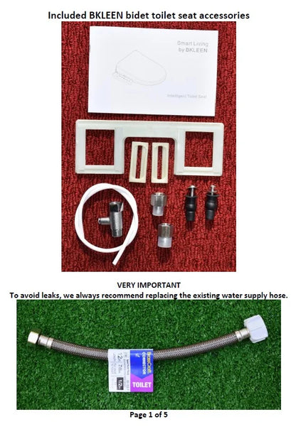 Electronic Bidet Toilet seat