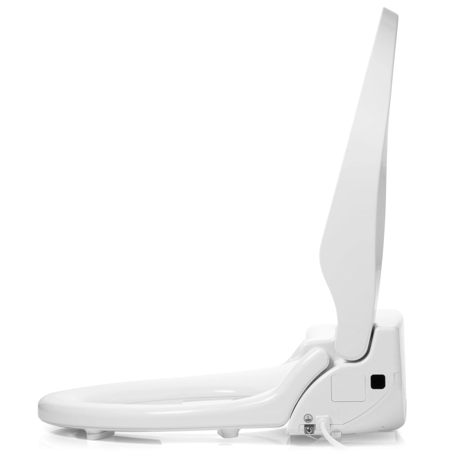 Brondell Swash Select BL97 Electronic Bidet Seat, Round White