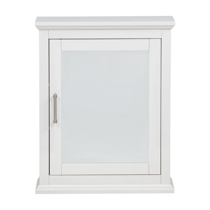 Linon Serenity Bathroom Medicine Cabinet, White