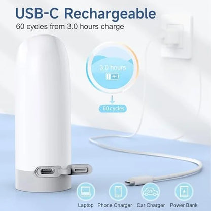 Portable Bidet|High Pressure Travel Bidets Electric Portable Bidet for Women Men Hygiene Cleaning | Soothing Postpartum Care | Hemorrhoid Perineal Care| Travel Bidets Portable