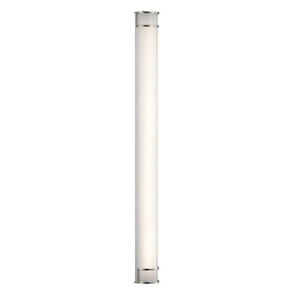 1 Light Linear Bath Vanity Approved For Damp Locations With Transitional Inspirations 4.5 Inches Tall By 24.75 Inches Wide Kichler Lighting 11142Niled