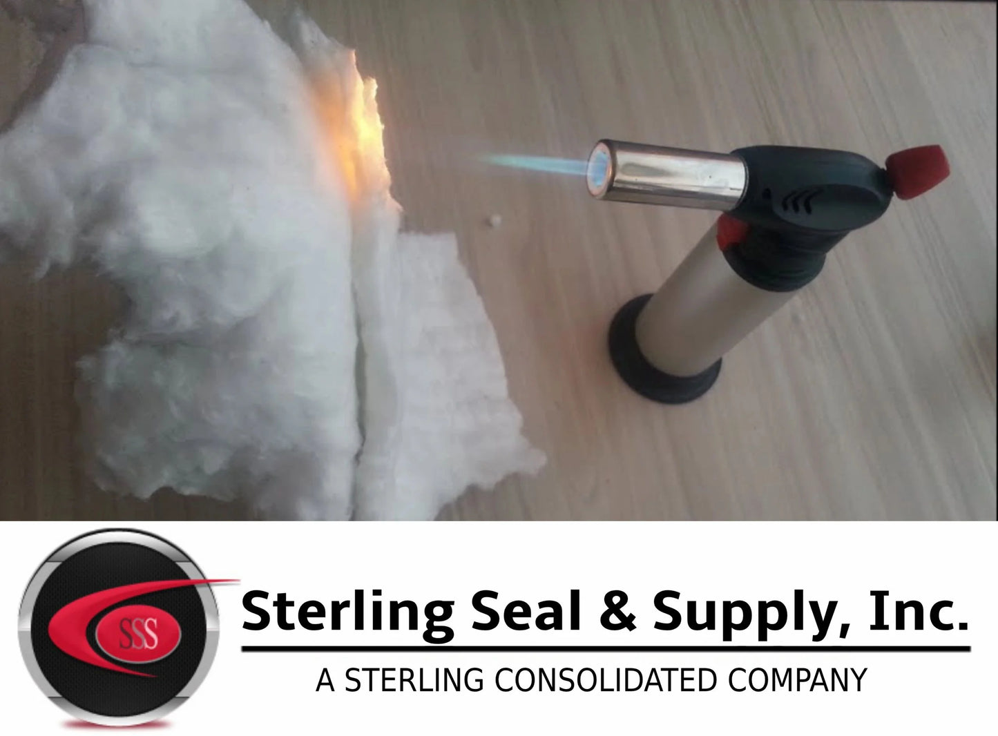 1"x24"x25' Roll Ceramic Fiber Blanket Insulation 8lb 2300F Sterling Seal and Supply (1 each)