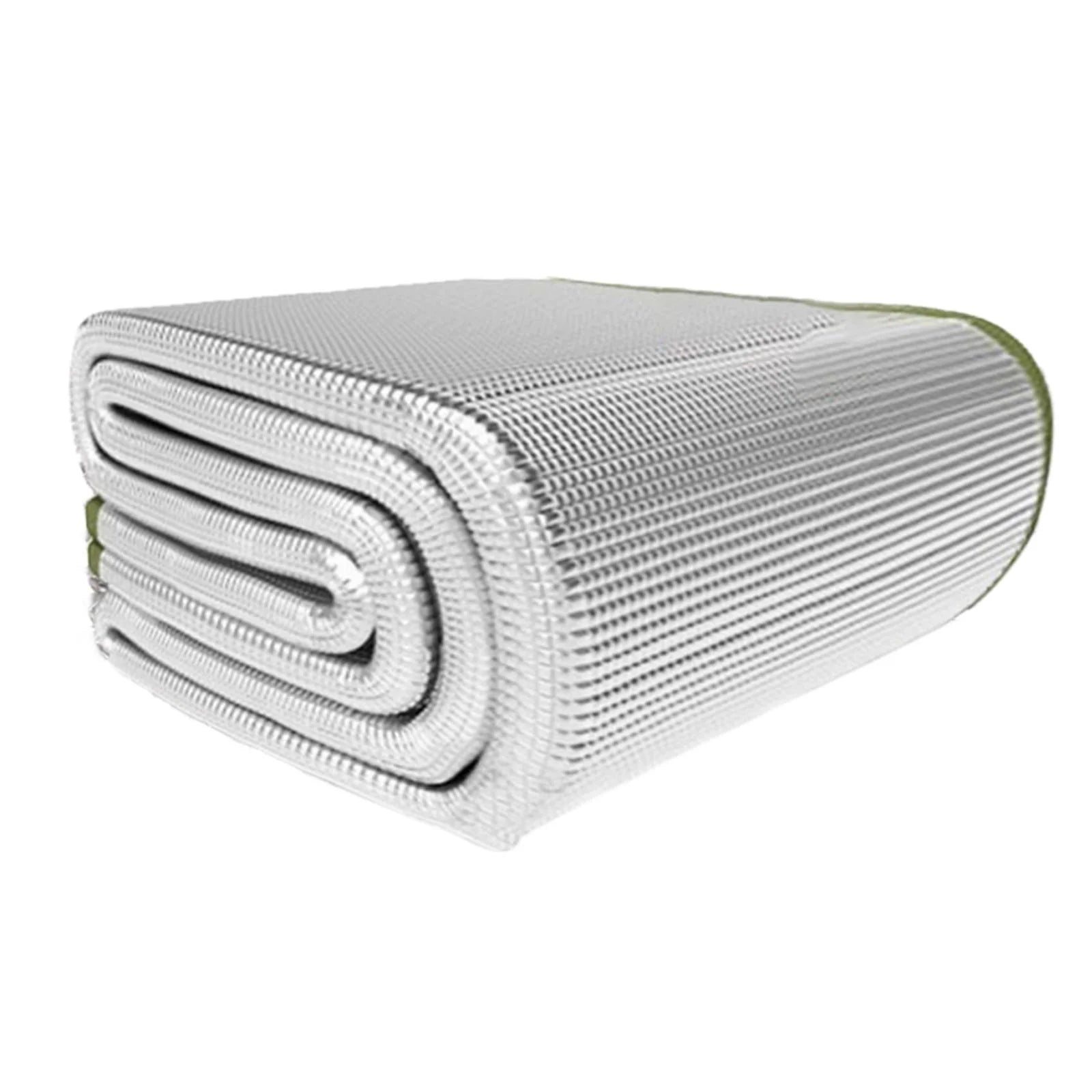 Camping Mat Aluminum Foil Sleeping Mattress Pad Waterproof Easy to Carry Folding Insulation Tent Pad Foam Sleeping Mat for Travel, Park 200cmx250cmx0.5cm