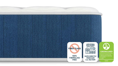 Bear Mattress Elite Hybrid - Queen, Firm, With 2 Free Pillows