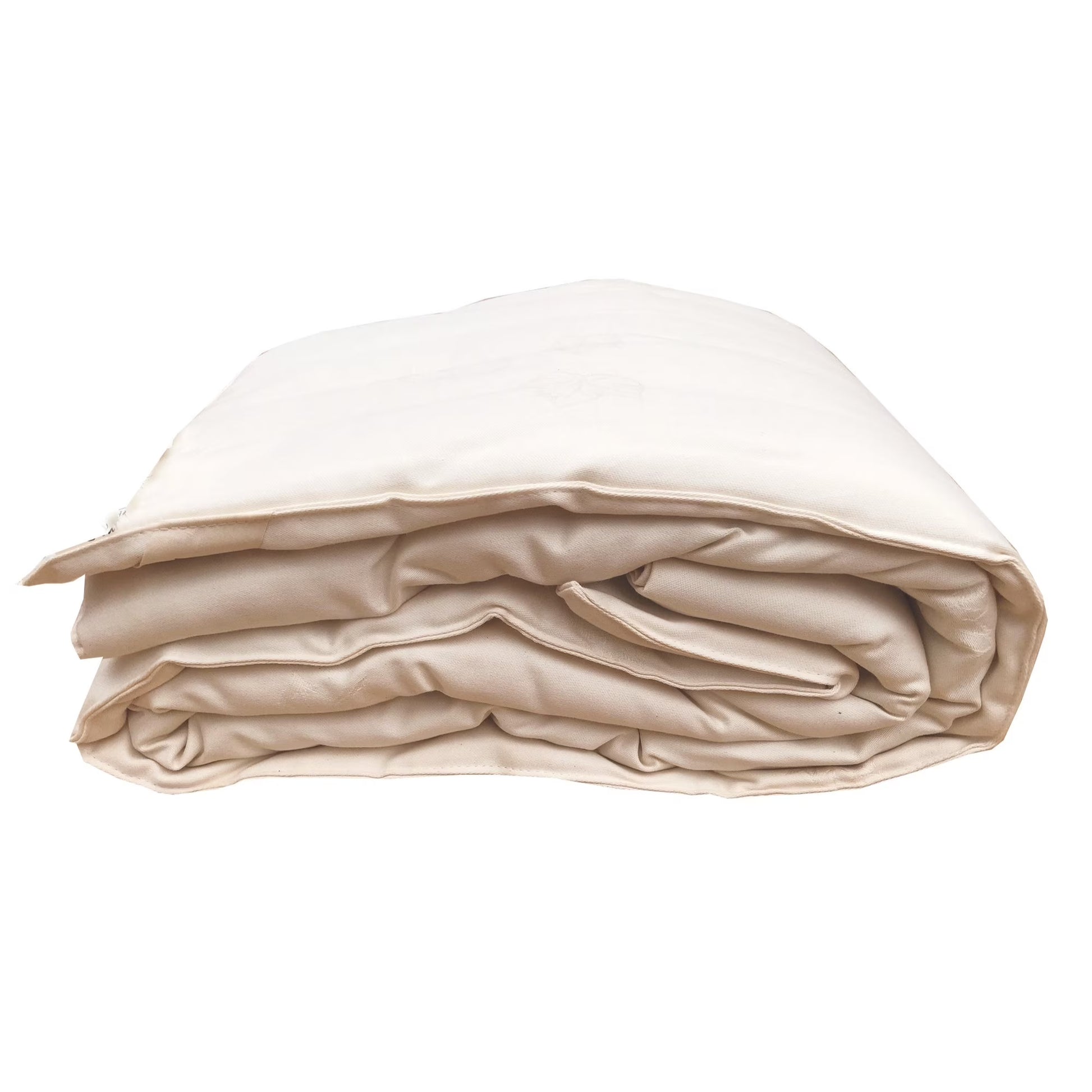 Organic Cotton EcoWool Filled Comfort Mattress Pad - Twin 38 x 75 x 1.5"
