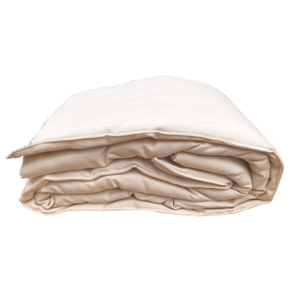 Organic Cotton EcoWool Filled Comfort Mattress Pad - Twin 38 x 75 x 1.5"