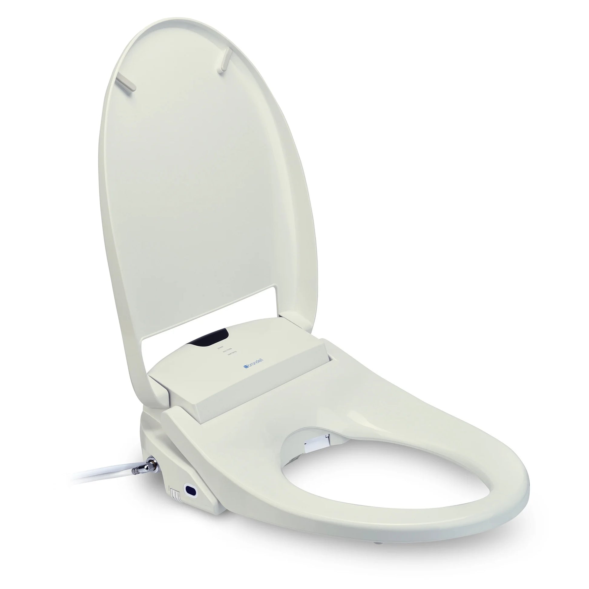 Brondell Swash 1400 Luxury Bidet Toilet Seat with Remote Control, Elongated Biscuit