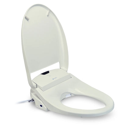 Brondell Swash 1400 Luxury Bidet Toilet Seat with Remote Control, Elongated Biscuit