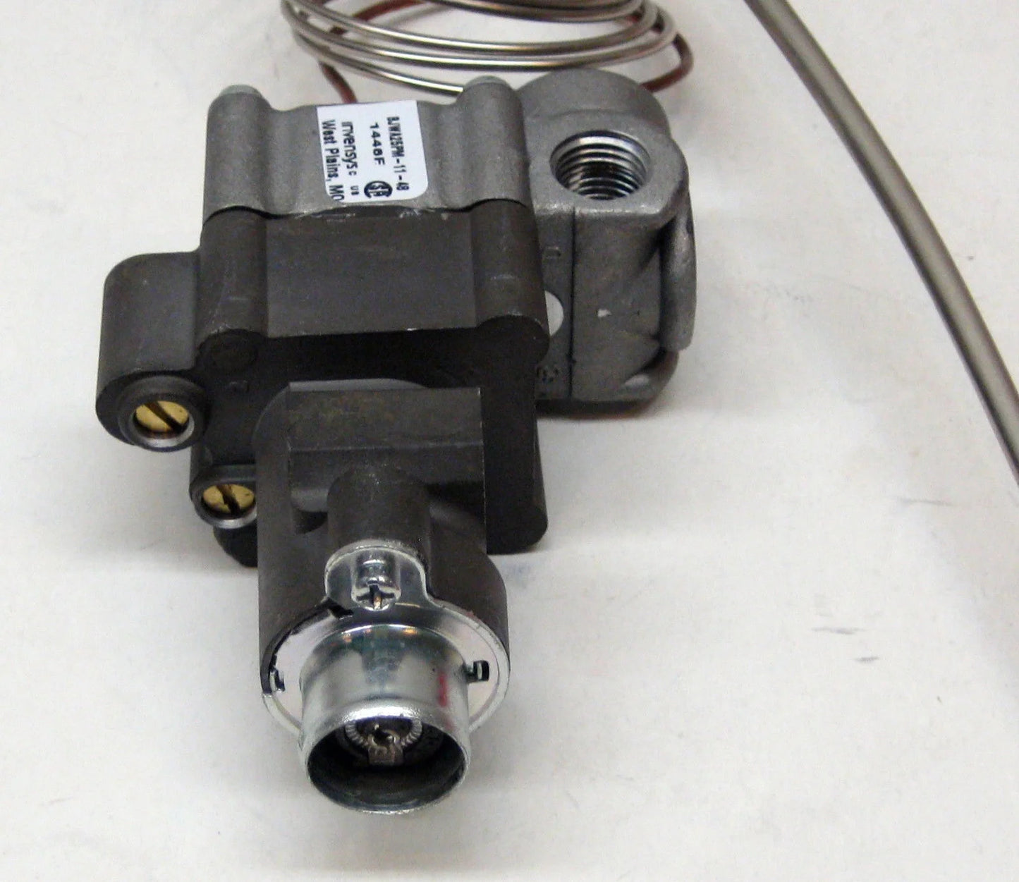 Robertshaw Gas Thermostat, 1/4 in Pipe,250 to 550 F 4350-027
