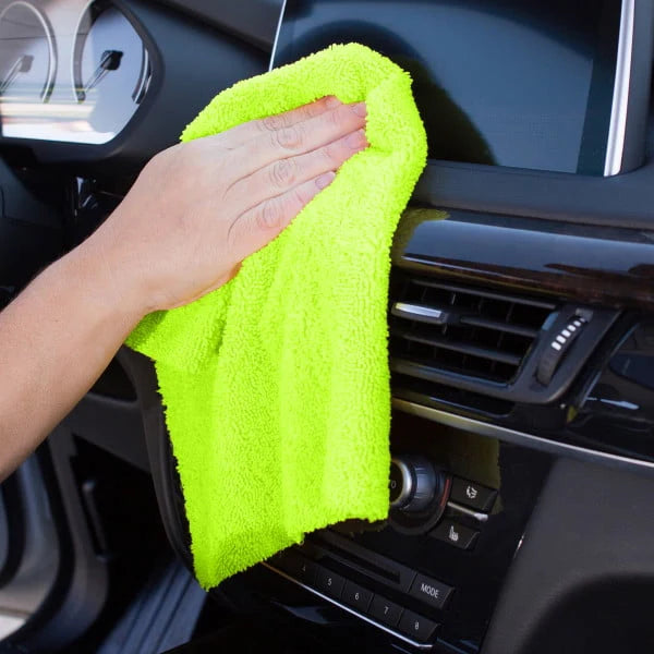 Auto Drive Multi-Purpose Microfiber Towel 4 Pack, Assorted Colors