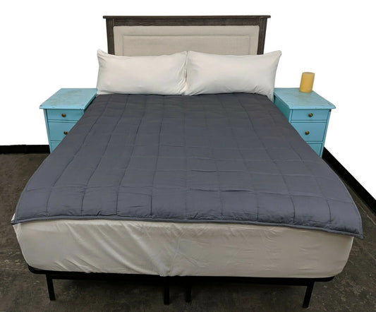 Weighted Blanket With Super Soft Microfiber Duvet Cover King, Queen, Twin Sizes In Many Weights