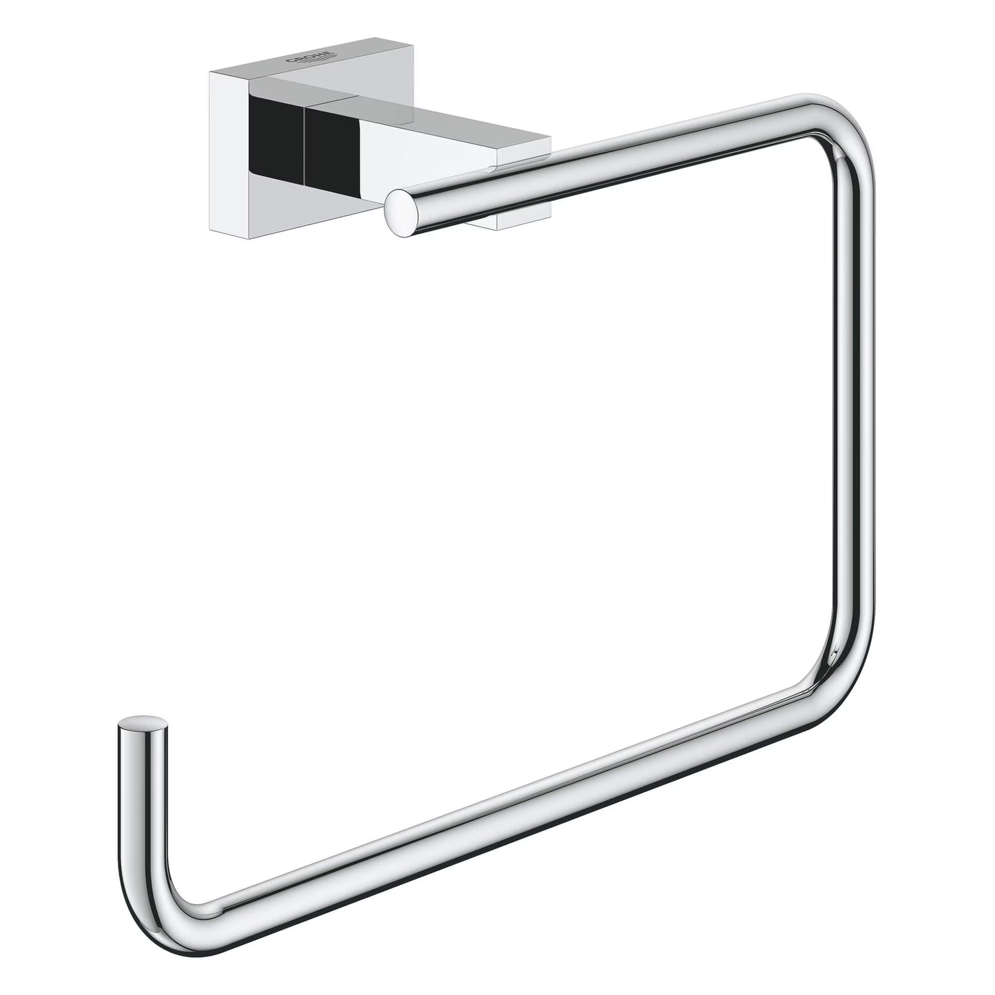 Grohe Essentials Cube 405102431 8" Towel Ring in Matte Black