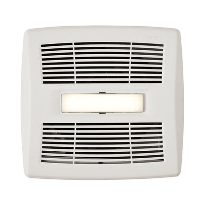 Broan Ultra Quiet Humidity Sensing Bath Ventilation Fan with LED Light