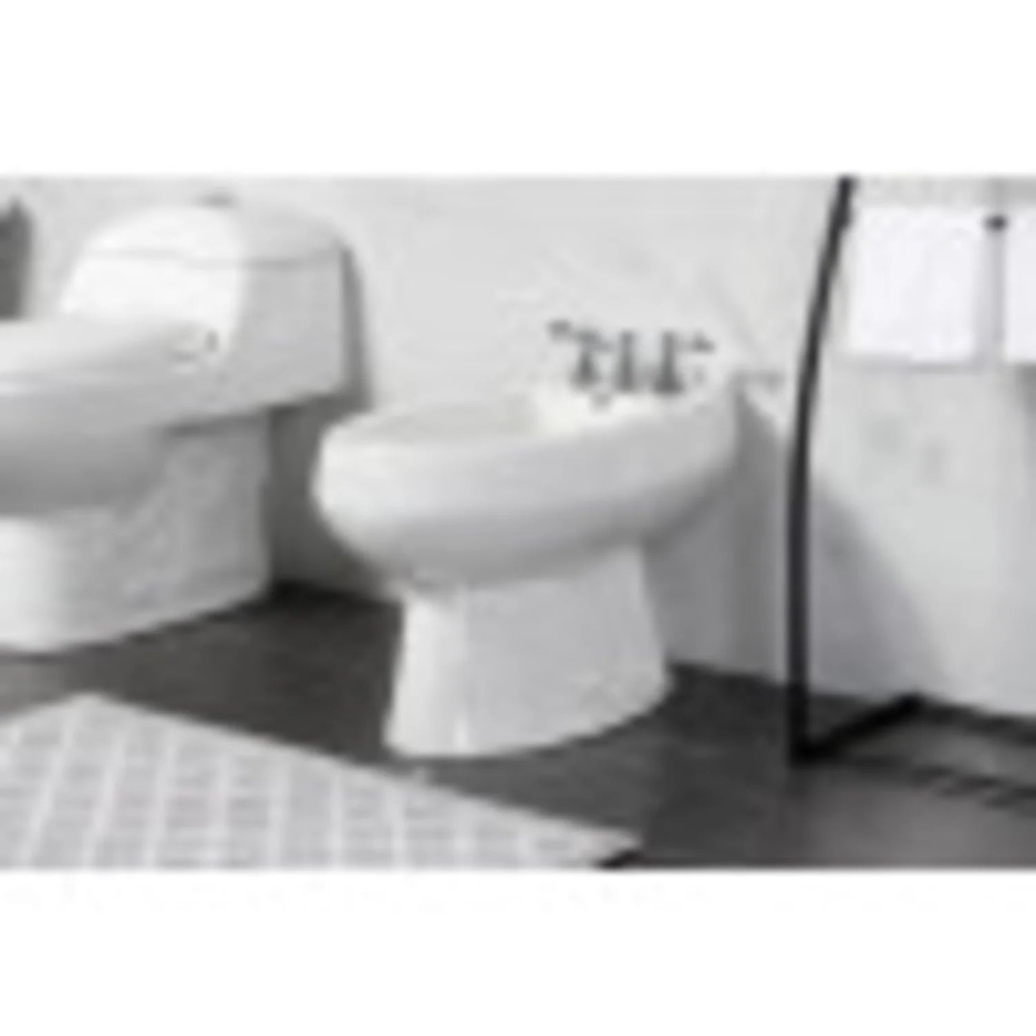 Kingston Brass KB320ACL American Classic Three-Handle Bidet Faucet, Matte Black
