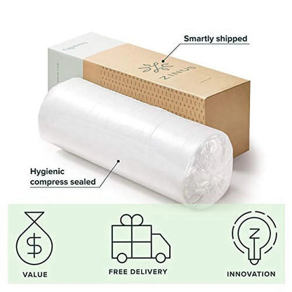 ZINUS 12 Inch Cloud Memory Foam Mattress/Pressure Relieving/Bed-in-a-Box/CertiPUR-US Certified, King