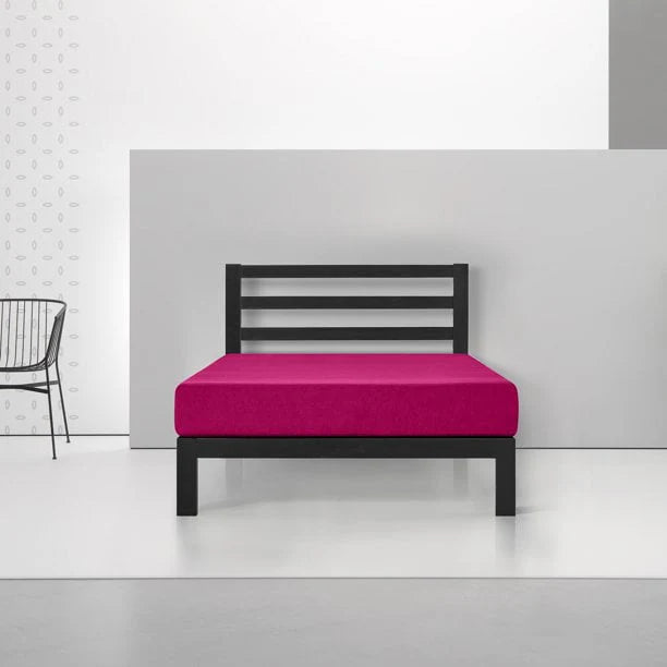 5" Twin Memory Foam Mattress - Spa Sensations by Zinus, Pink