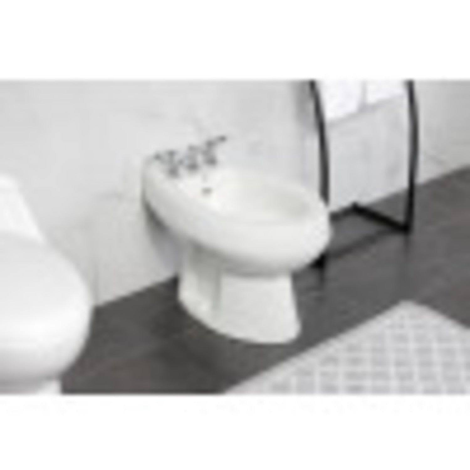 Kingston Brass KB320ACL American Classic Three-Handle Bidet Faucet, Matte Black
