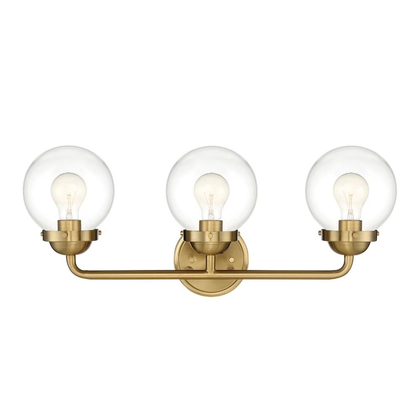 95903-BG-Designers Fountain-Knoll - Three Light Bath Bar-Brushed Gold Finish