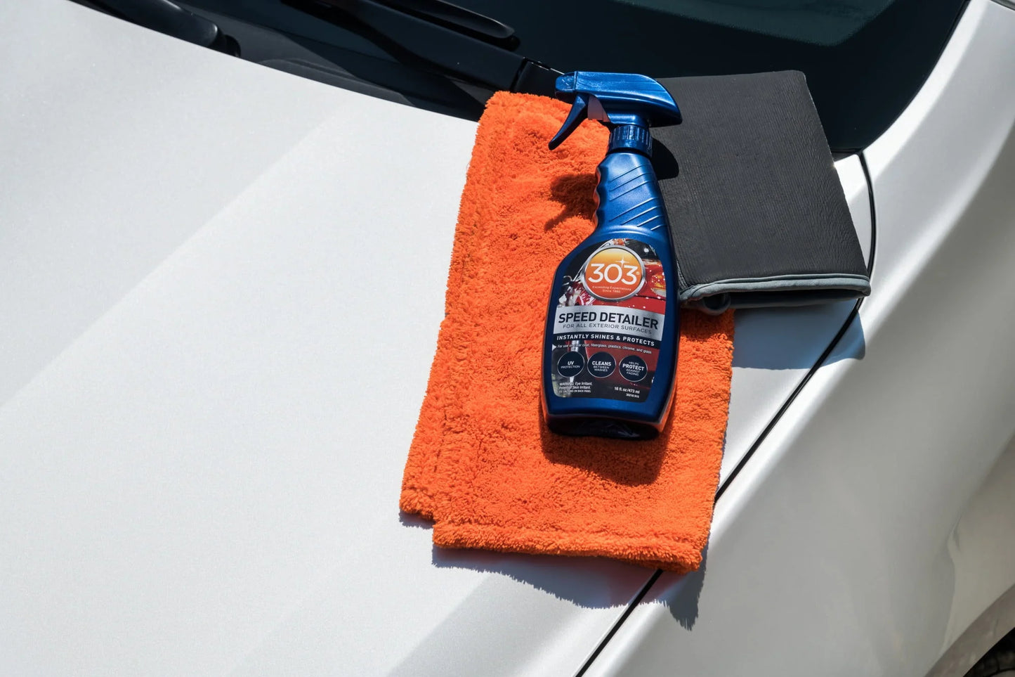 303 Premium Microfiber Towels - Automotive Detailing - Ultra Plush - Super Absorbent - Edgeless Design - Scratch Free - Multi-Purpose, 30901 (3 Count)