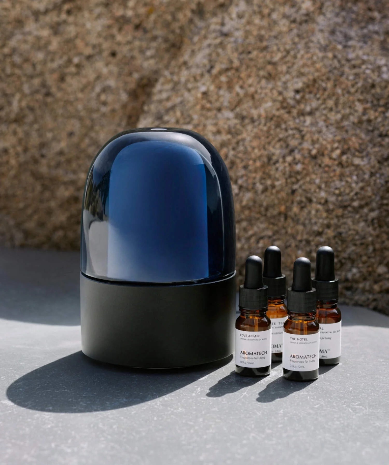 AromaTech AromaDream Scent Diffuser for Essential Oil Blends & Fragrances - Cold-Air Diffusion Scent Machine w/Bluetooth for Home, Bathroom, Bedroom, Boutiques, Spa - Nebulizing Diffusion System