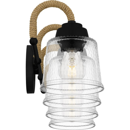 SEB8631MBK-Quoizel Lighting-Seabreeze - 4 Light Bath Vanity In Coastal Style-8.25 Inches Tall and 31 Inches Wide