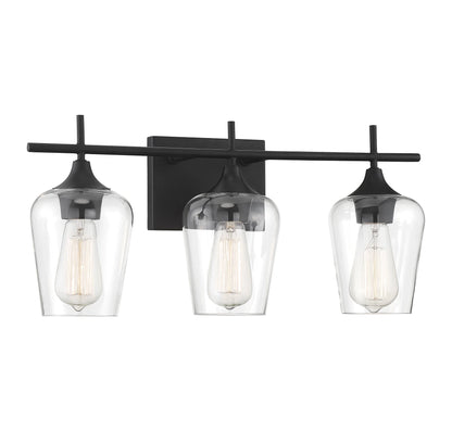 Elegant Octave Bathroom Vanity Light
