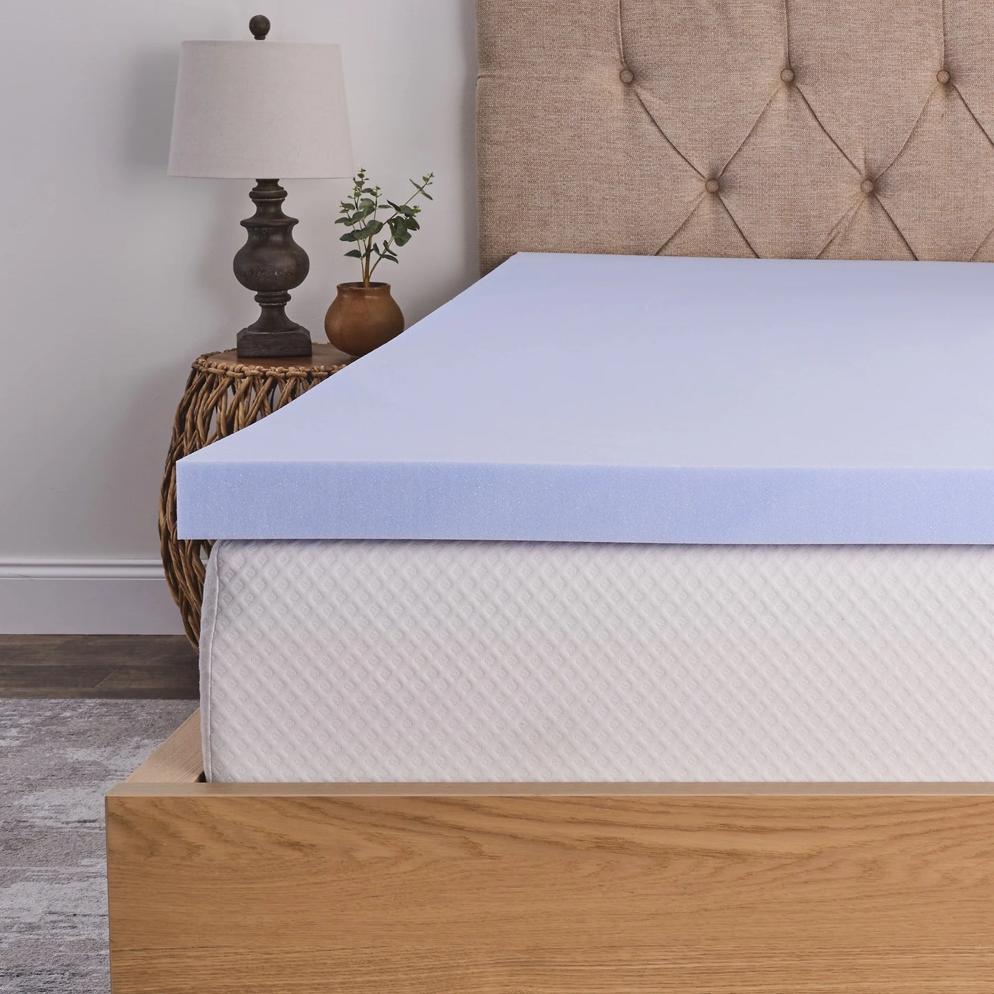 Allswell 3" Mattress Topper Featuring Tranquility Foam, Queen