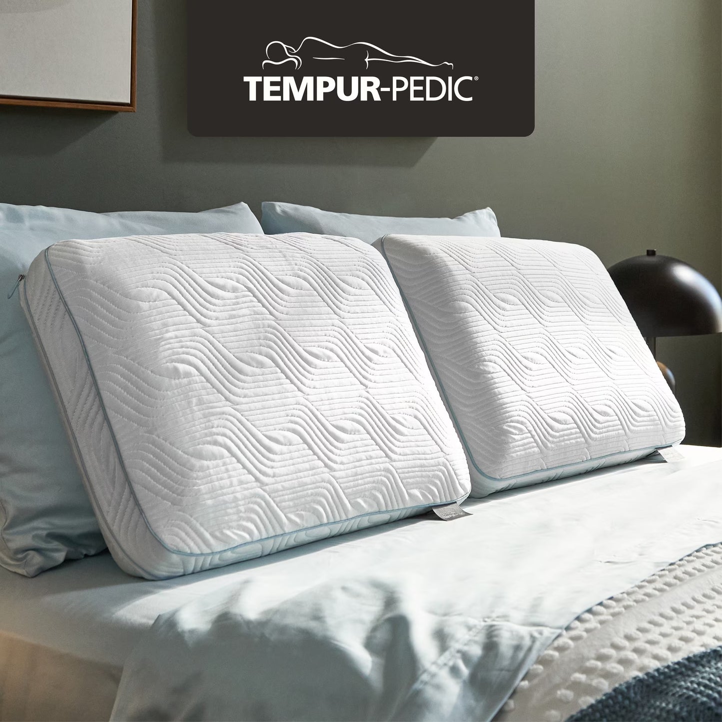 Tempur-Pedic Cooling Bed Pillow - Two Pack