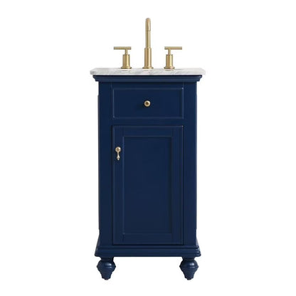 19 inch single bathroom vanity in vintage mint