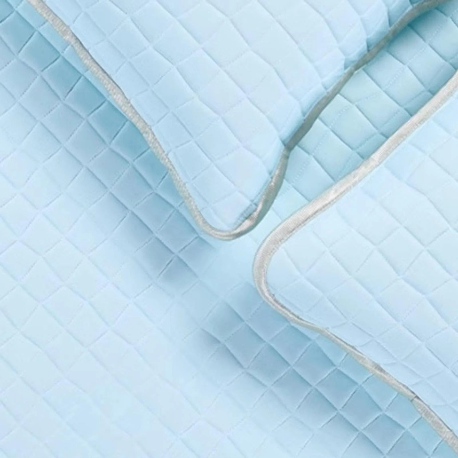 jicheng Cooling Mattress Pad Breathable Lightweight tress Topper Blue 1.5mx2.0m