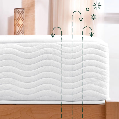 Zinus Spa Sensations Pressure Relief 10" Hybrid Mattress, Queen